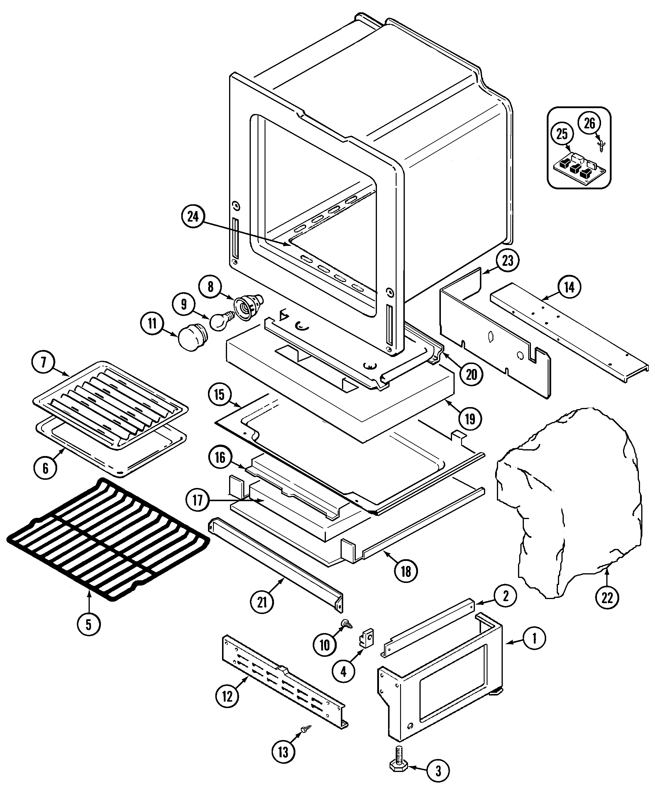 oven parts