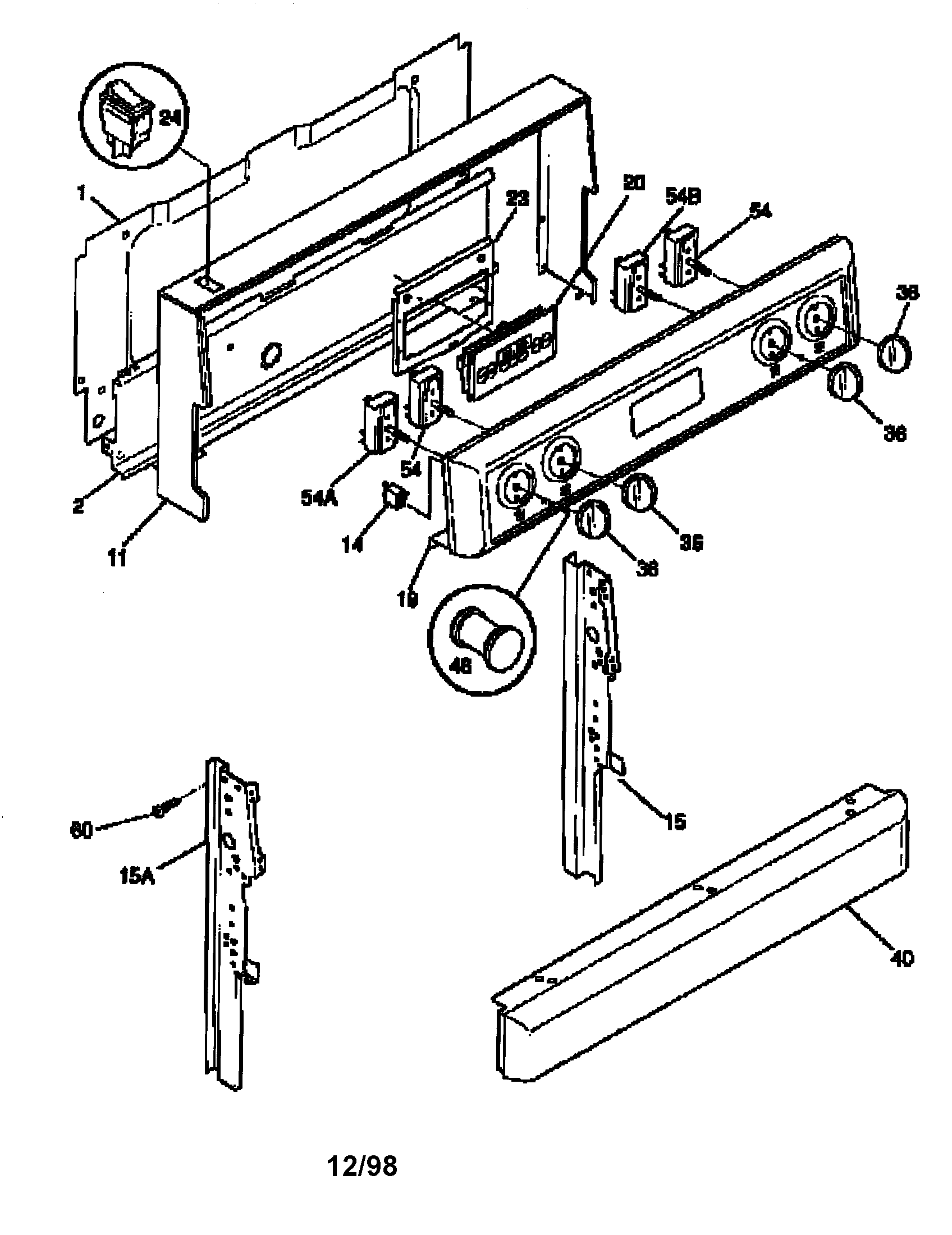 dishwasher frigidaire parts