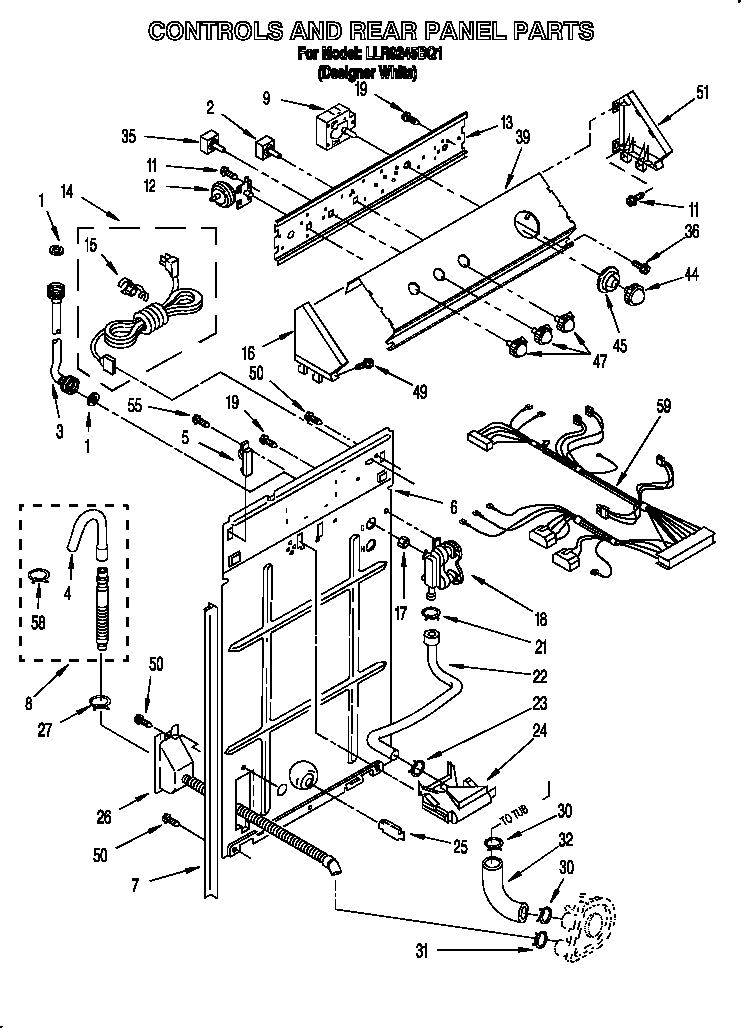 Whirlpool Washer Parts Diagram submited images.