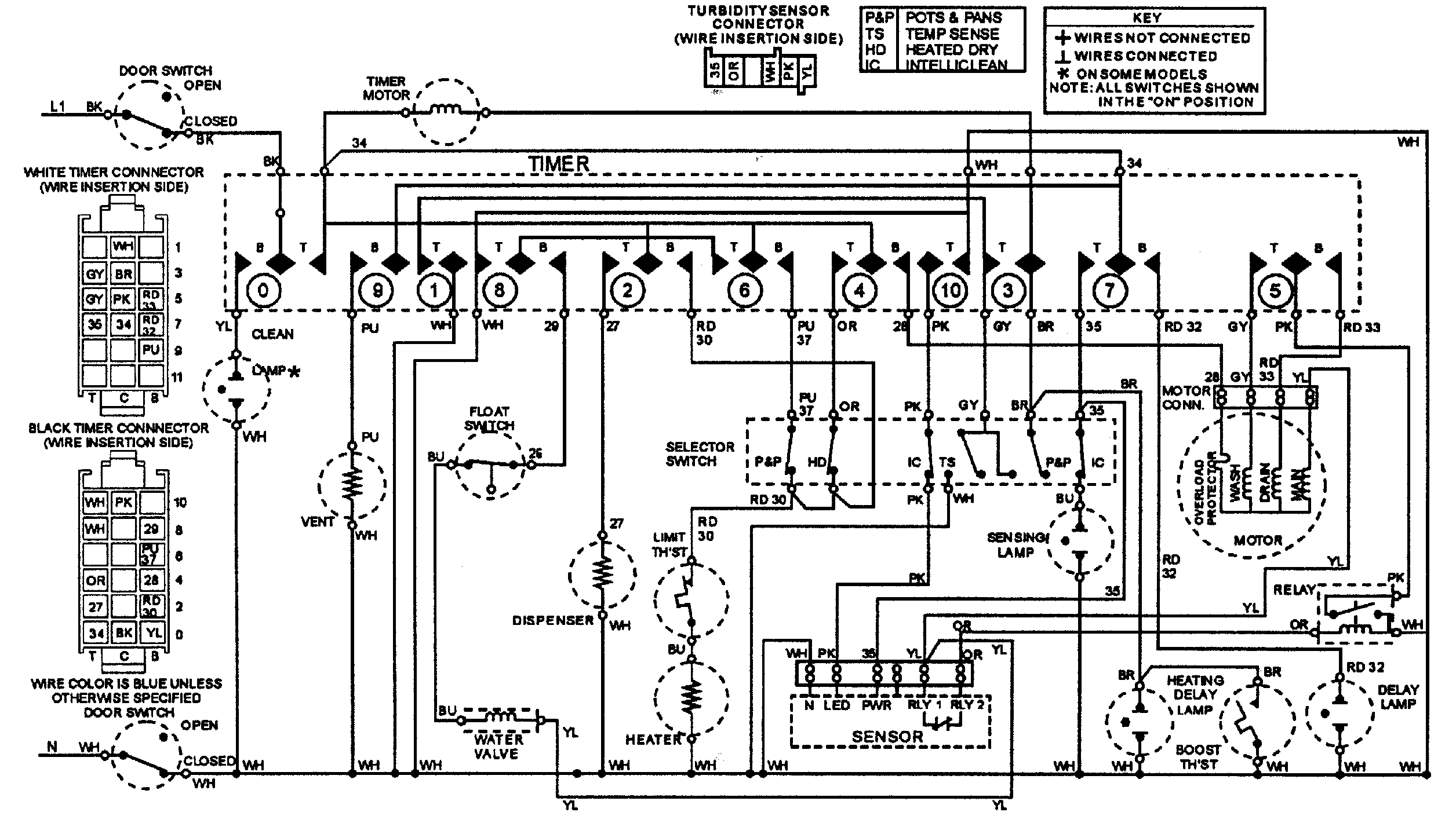 Frigidaire Refrigerator Wiring Diagram from www.appliancetimers.com