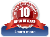 Warranties can be purchased for an extra 1 to 10 years