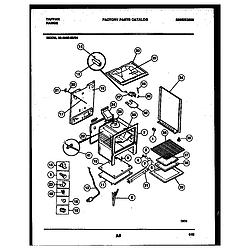 3038602304 Range - Gas Body Parts diagram