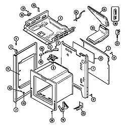 3468VVV Range Body Parts diagram