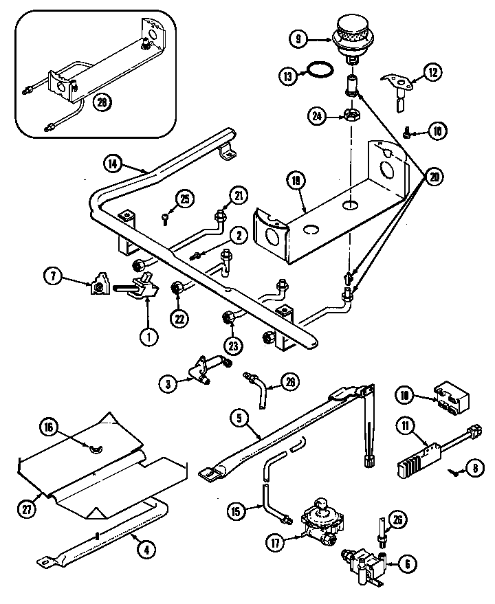 Magic chef rv stove replacement parts deals