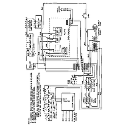 3468VVV Range Wiring information Parts diagram