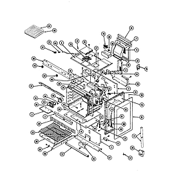 34JN3TKXW Range Body Parts diagram