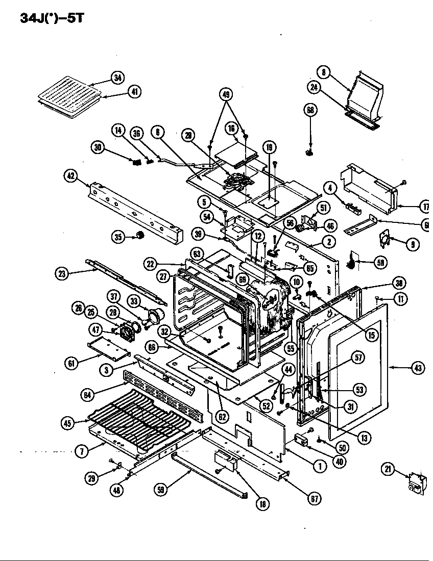 Magic Chef 34jn5tkvw Timer