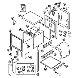 62946975 Range Body (series 10&11) Parts diagram