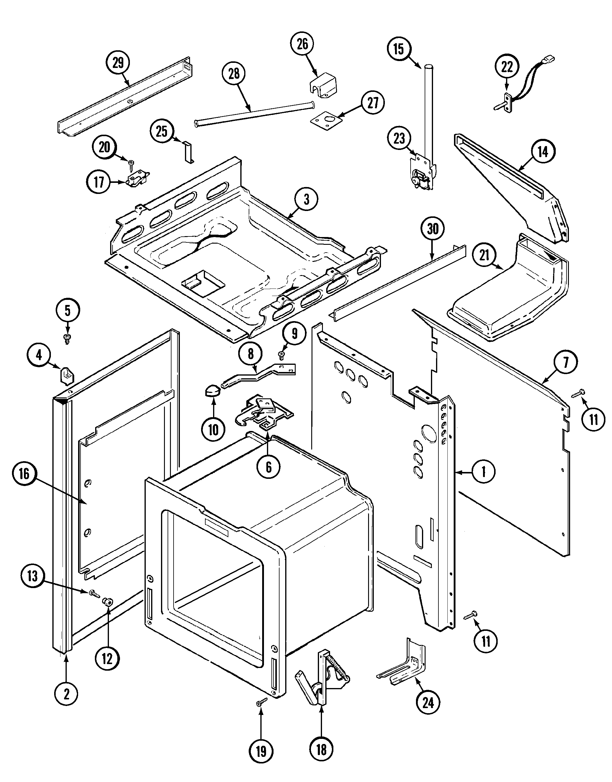 Magic Chef Stove Wiring Diagram