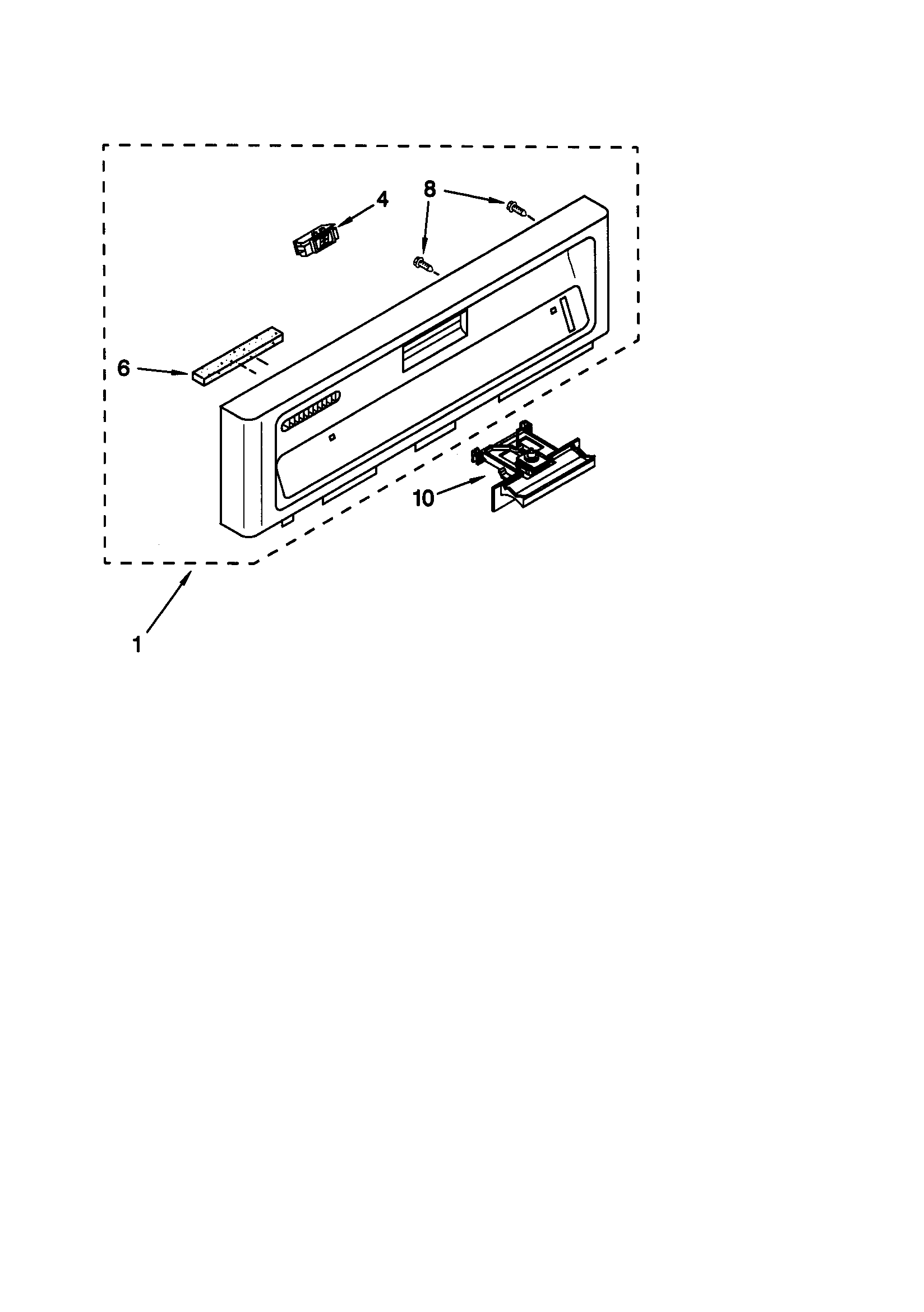 Kenmore elite dishwasher 665 parts diagram