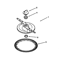 66515982990 Dishwasher Lower washarm and strainer Parts diagram