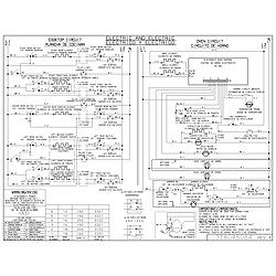 790461233 Electric Range Wiring diagram Parts diagram