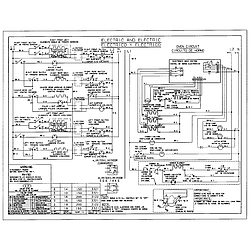 79046803993 Elite Electric Slide-In Range Wiring diagram Parts diagram