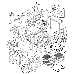 79046813992 Elite Dual Fuel Slide-In Range Body Parts diagram