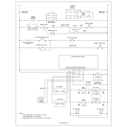79079013102 Gas Range Wiring schematic Parts diagram