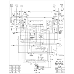 79096612401 Electric Range Wiring diagram Parts diagram