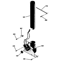 91145565893 Electric Range Blower Parts diagram