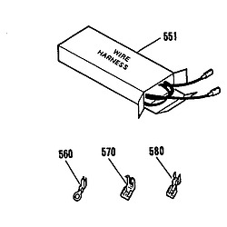 9114742994 Wall Oven Wire harness Parts diagram