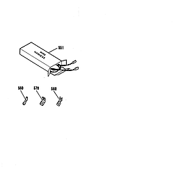 9119352190 Electric Range Wire harnesses and components Parts diagram