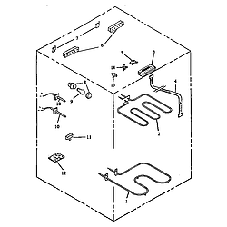 ARDS800E Electric Range Electrical assembly (ards800e/p1131920ne) (ards800ww/p1131920nww) (cards800e/p1131922ne) (cards800ww/p1131922nww) Parts diagram