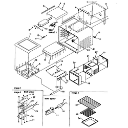 ARG7600WW Amana ARG7600WW Timer/Clock/ERC Cavity Parts diagram