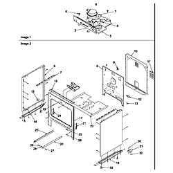 ART6511E Electric Range Cabinet Parts diagram