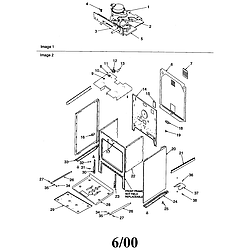 ARTS6651E Slide-In Electric Range Cabinet Parts diagram