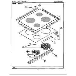 BCRE955 Range Top assembly (bcre955) Parts diagram