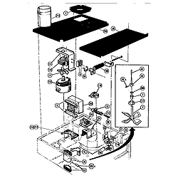 CMT21 Combination Oven Microwave components Parts diagram