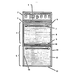 CMT231EC Convection Oven Europa ec cmt231 Parts diagram