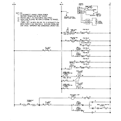 CWE7800ACE Range Wiring information Parts diagram