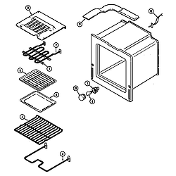 CWE9000 Range Oven (cwe9000bcm) (cwe9000bcm) Parts diagram