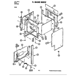 D156W Range Body (d156) Parts diagram