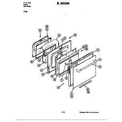 D156W Range Door (d156) Parts diagram