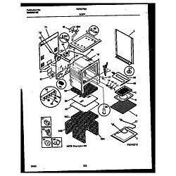 FEF377BADA Range - Electric Body Parts diagram