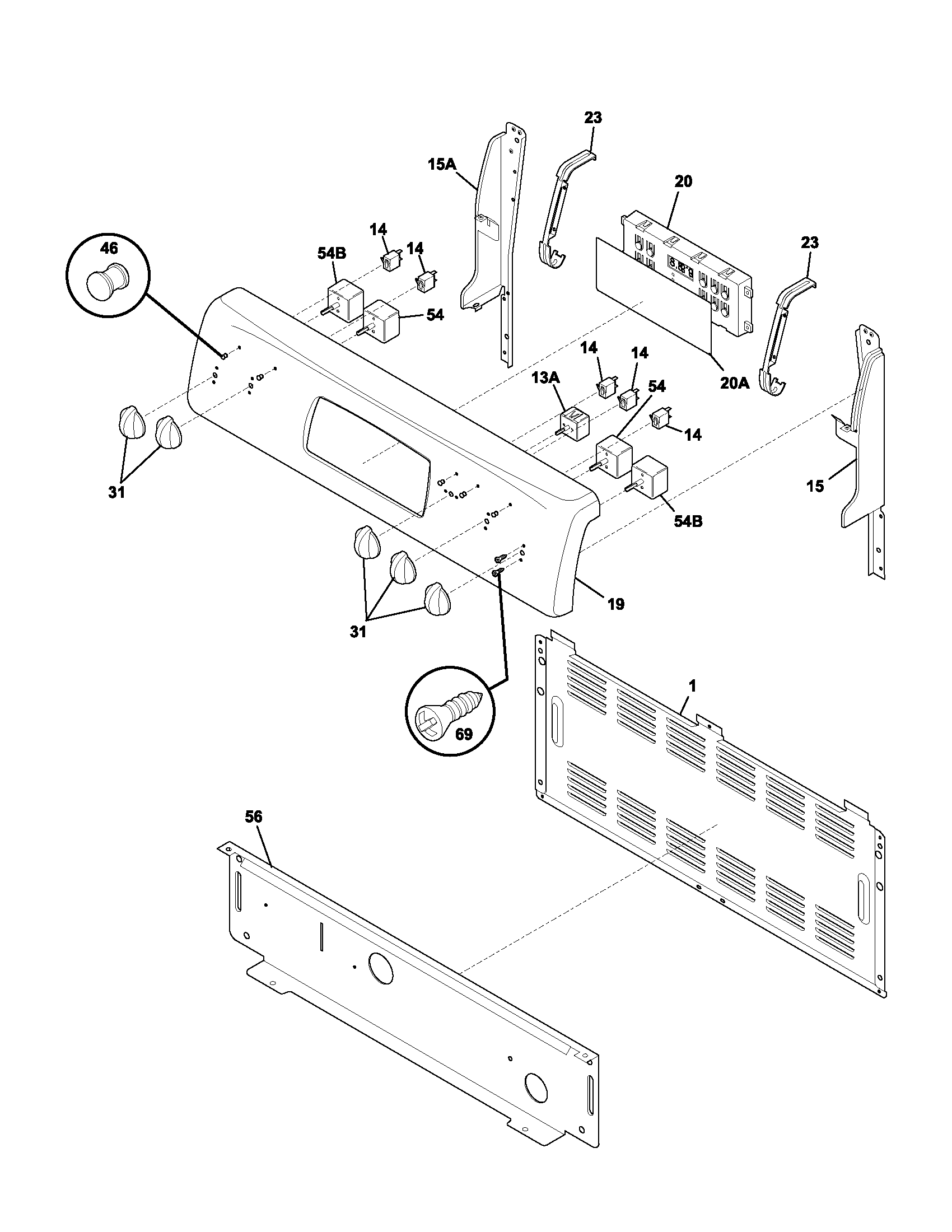 Whirlpool Oven Wiring Diagram from www.appliancetimers.com