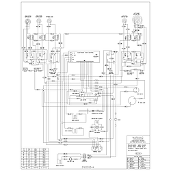 FEFL89CCB Electric Range Wiring diagram Parts diagram