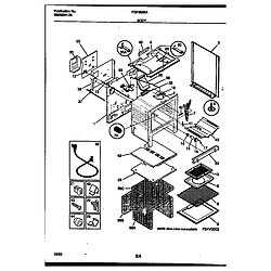 FGF353BADA Range - Gas Body Parts diagram