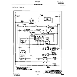 FGF379WECF Gas Range Wiring diagram Parts diagram