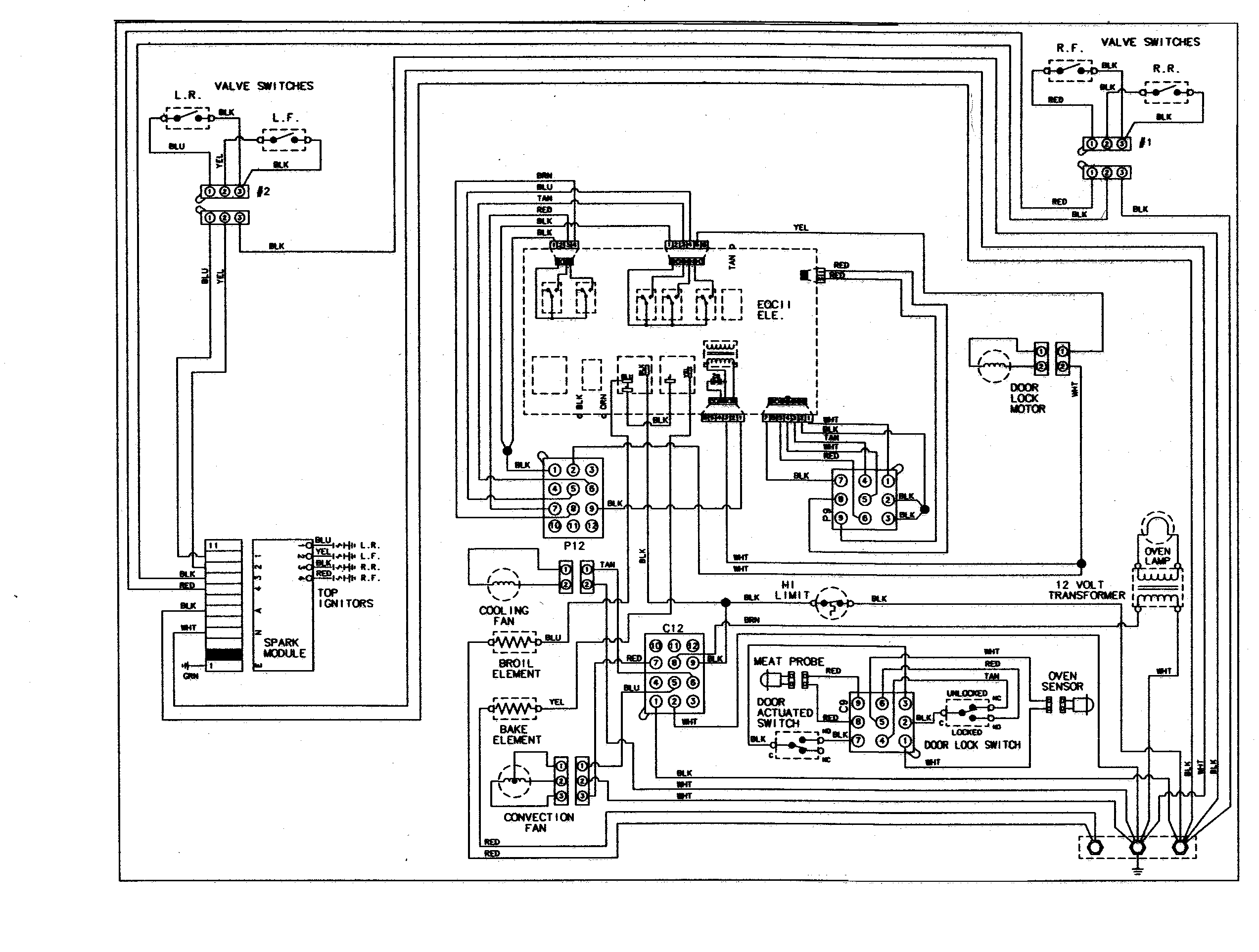 Amana Refrigerator Wiring Diagram from www.appliancetimers.com