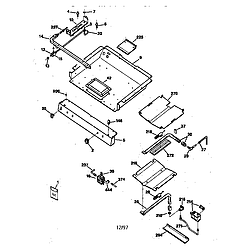 JGBP79BEW1BB Gas Range Gas burner Parts diagram