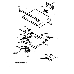 JTP10GS2BG Electric Wall Oven Lock Parts diagram