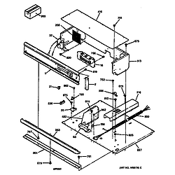 JTP14WT1WW Electric Oven Control panel Parts diagram