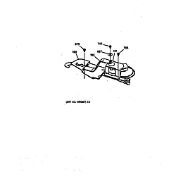 JTP16GV2BB Built-In Electric Oven Lock Parts diagram