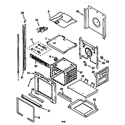 KEBI276DWH6 Oven Oven Parts diagram