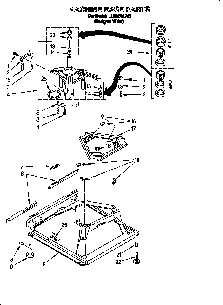 Whirlpool Dryer Timer Wiring Diagram from www.appliancetimers.com