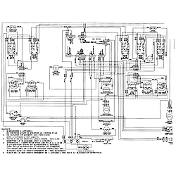 MER5875QCF Range Wiring information Parts diagram