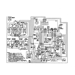 MER6772BCW Range Wiring information (fch) Parts diagram