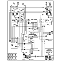 PLEF398CCC Electric Range Wiring diagram Parts diagram