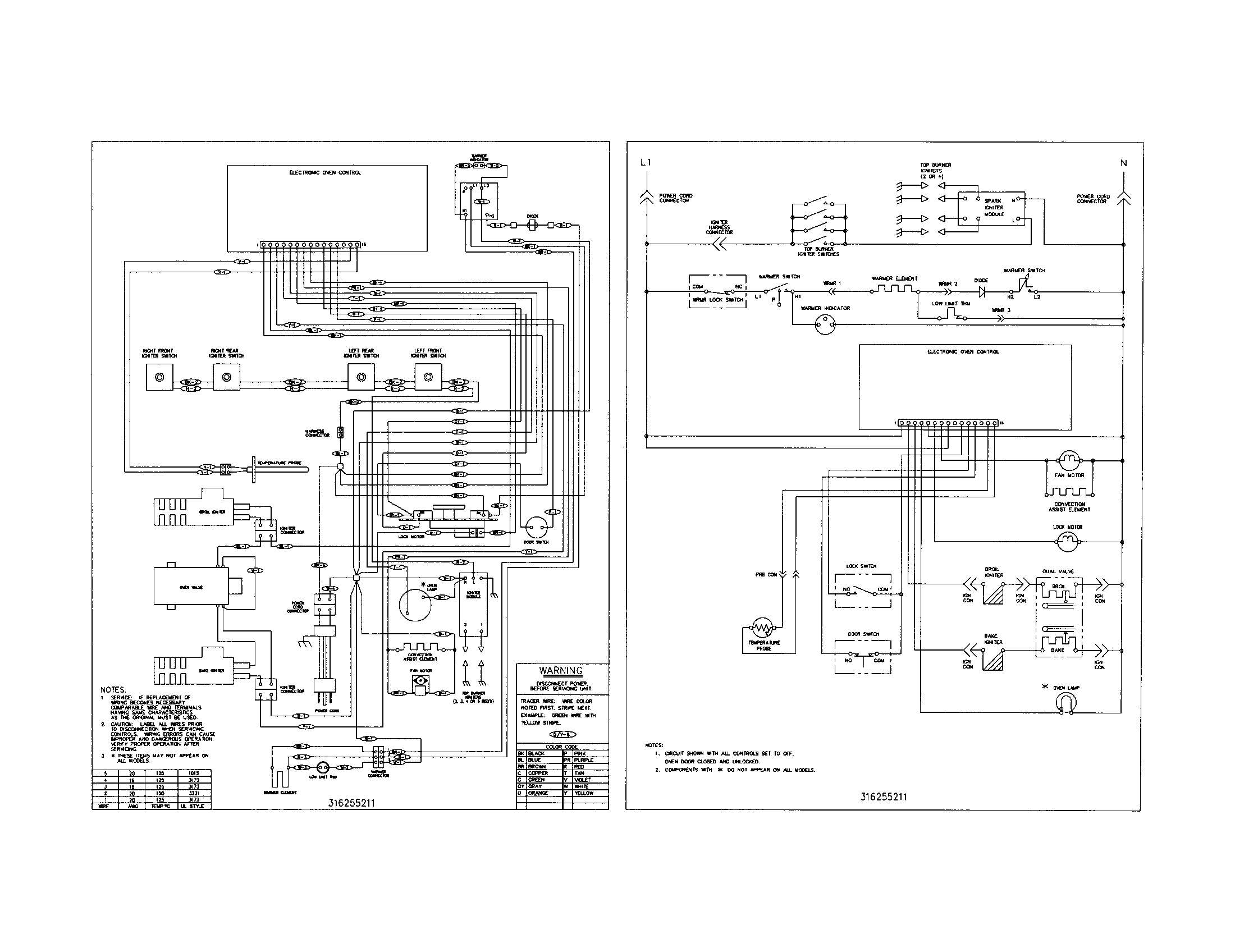 wiring schematic parts